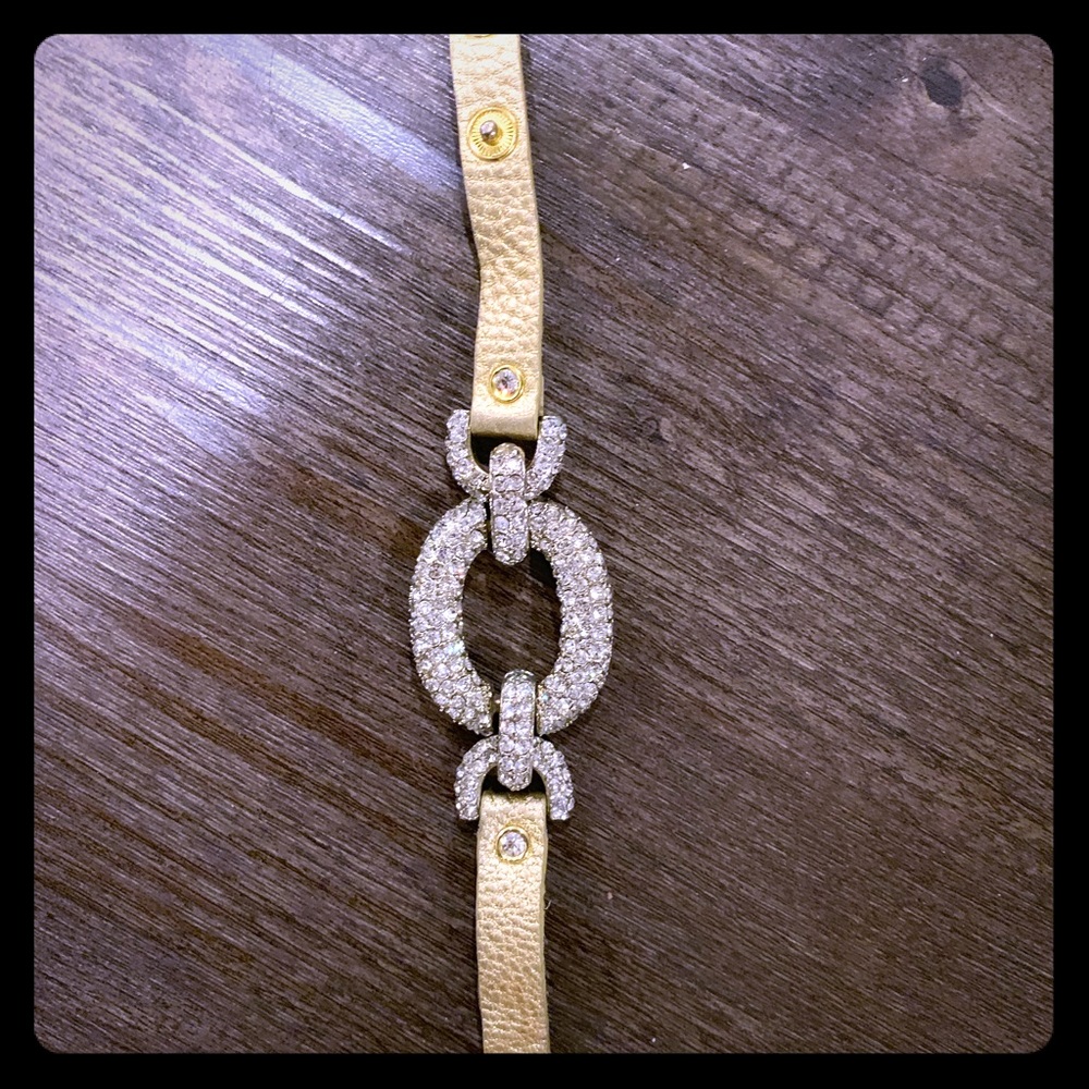 SOLDSwarovski crystal bracelet.